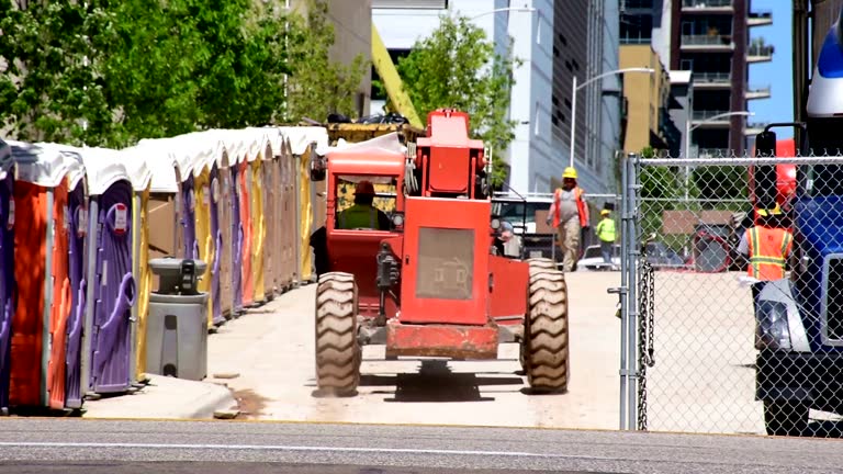 Portable Restroom Setup and Delivery in Toledo, OH